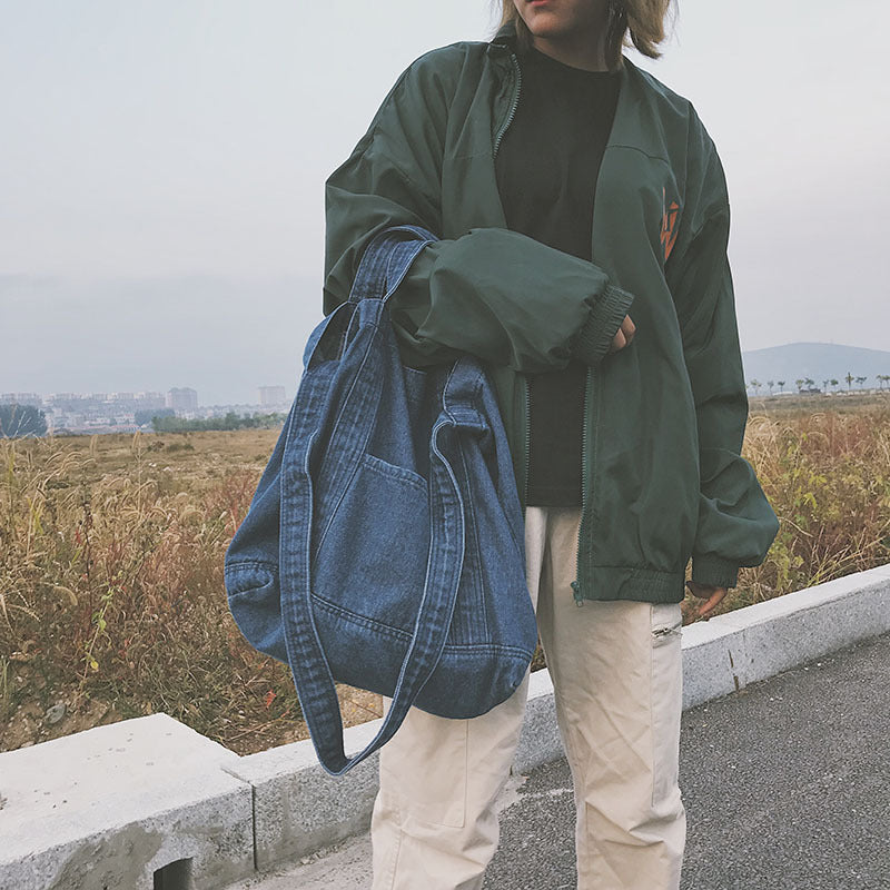 Denim Tote Bag