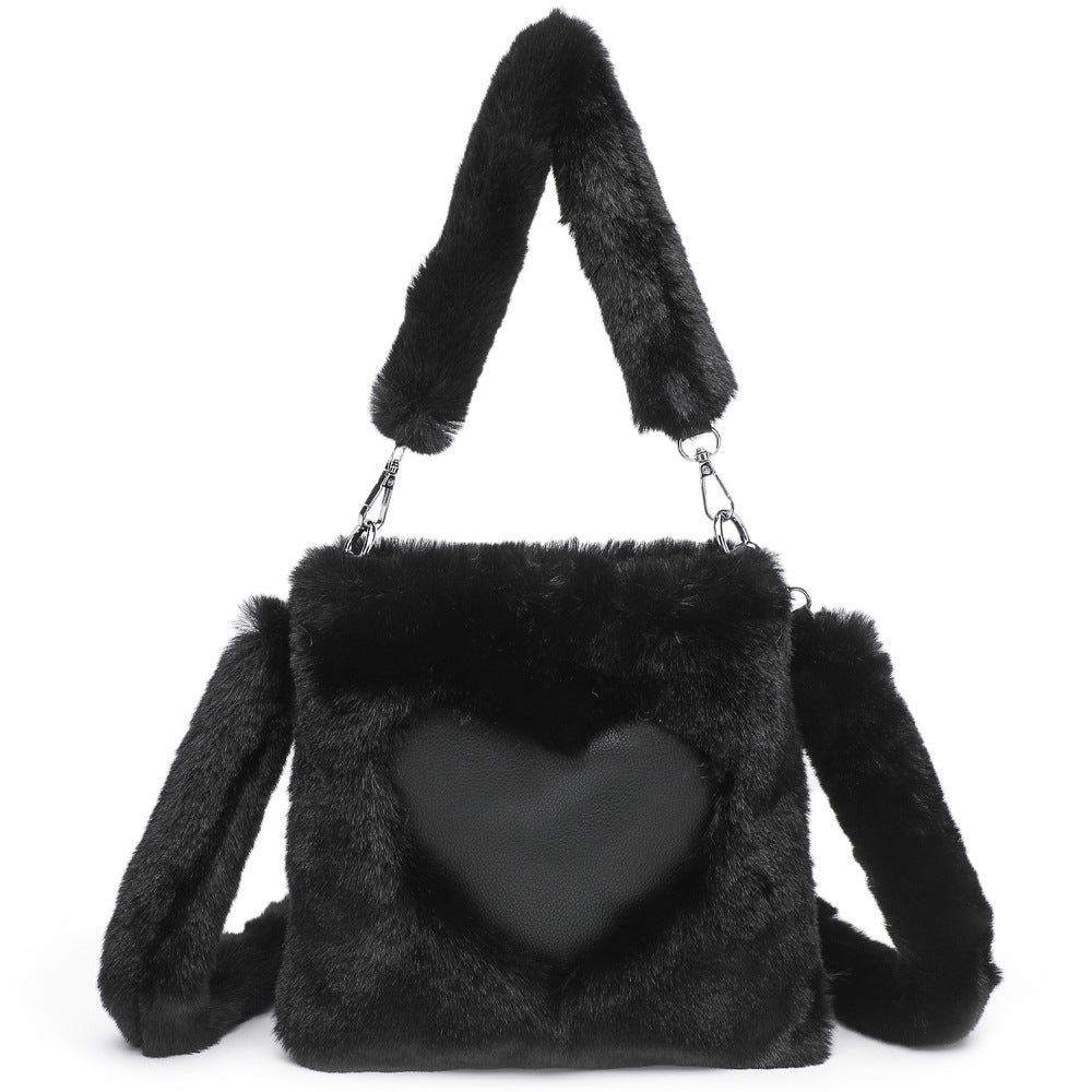 Fluffy Shoulder Bag