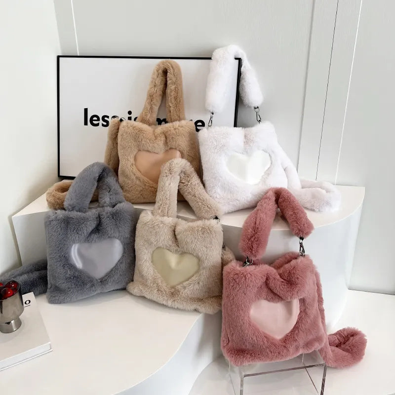 Fluffy Shoulder Bag