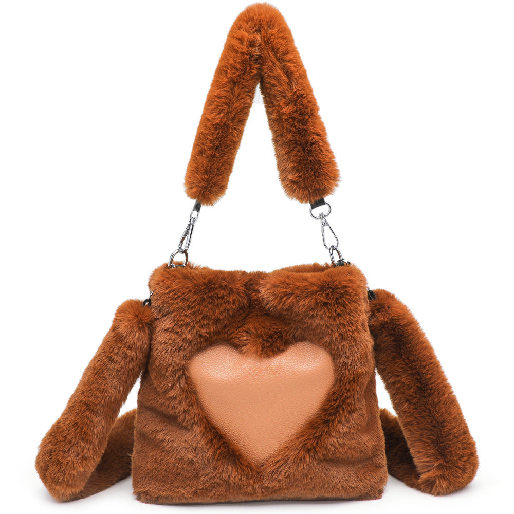 Fluffy Shoulder Bag