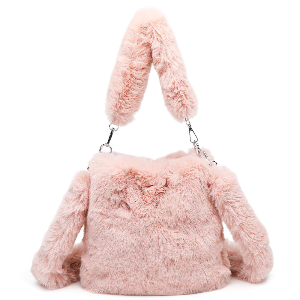 Fluffy Shoulder Bag