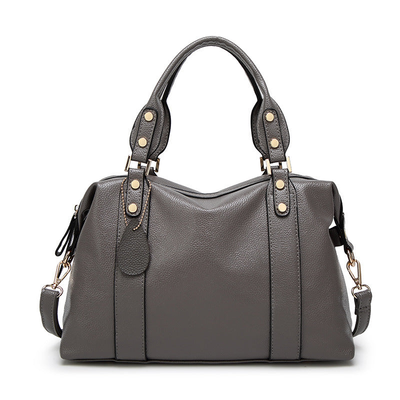 Vegan Leather Shoulder Bag