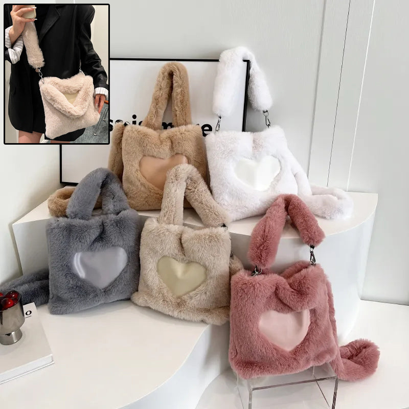 Fluffy Shoulder Bag