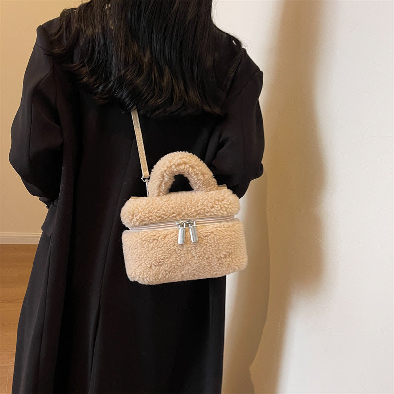 Plush Crossbody Bag