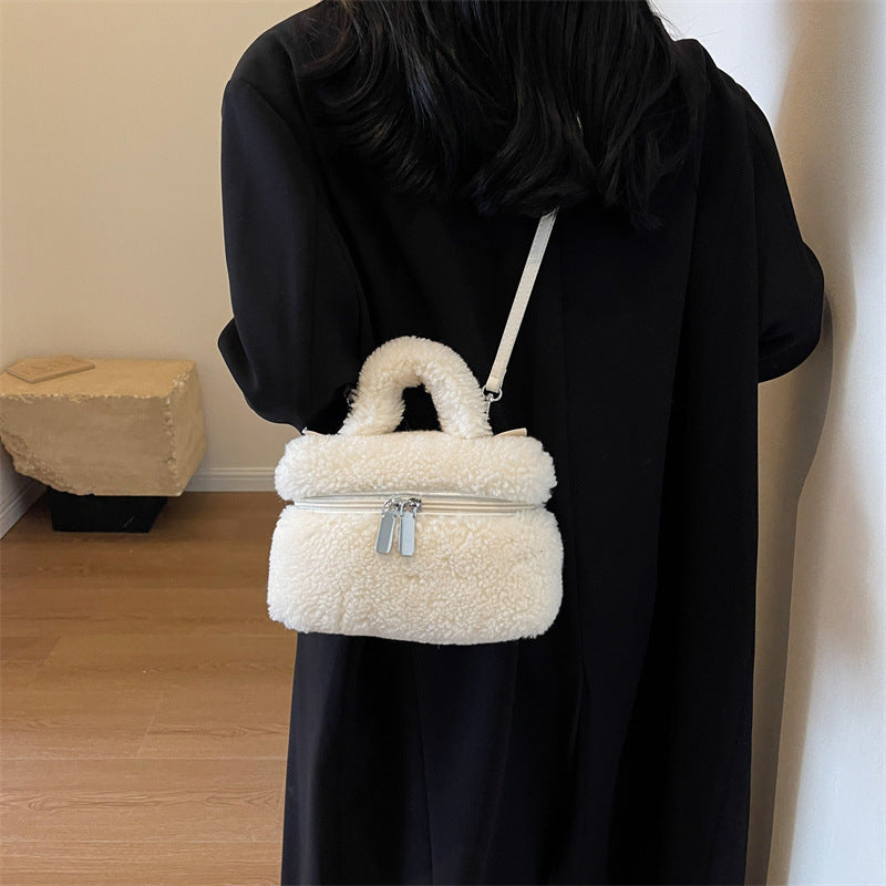Plush Crossbody Bag