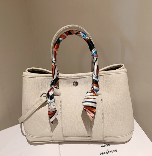Scarf Tote Hand Bucket Bag