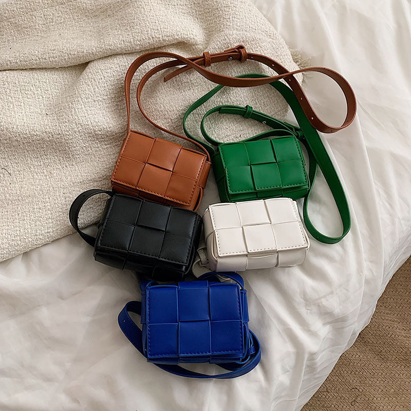 Woven Small Shoulder Bag
