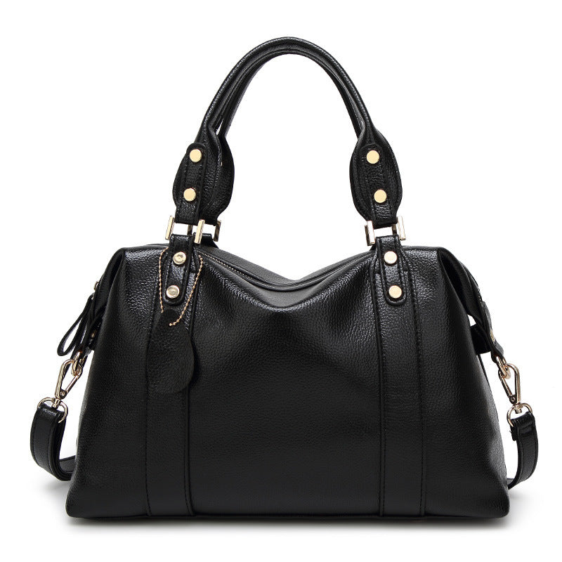 Vegan Leather Shoulder Bag