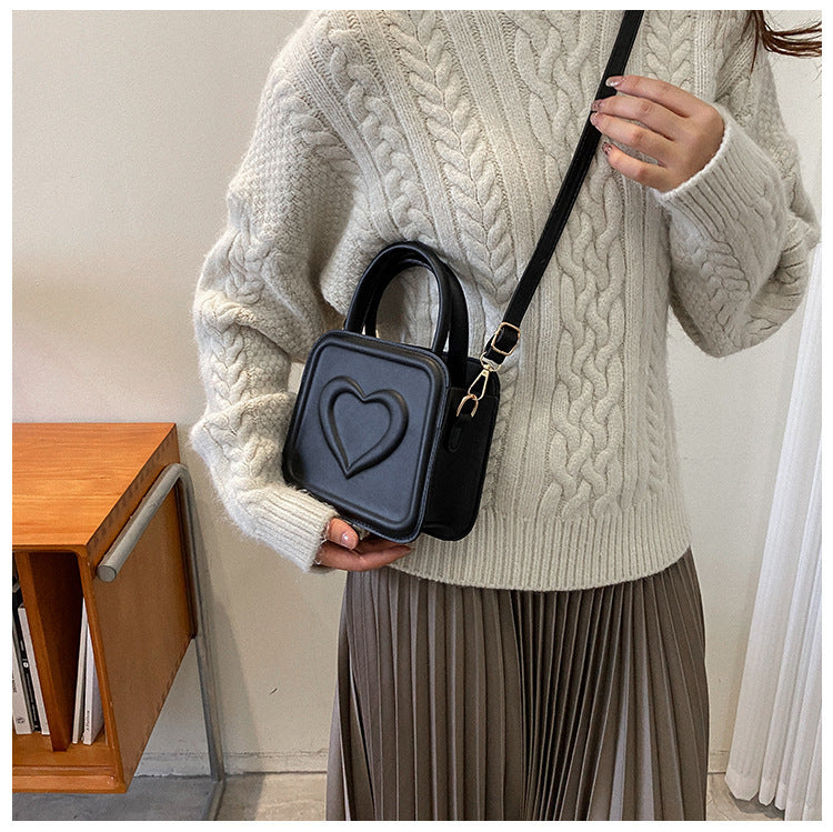 Crossbody Heart Bag