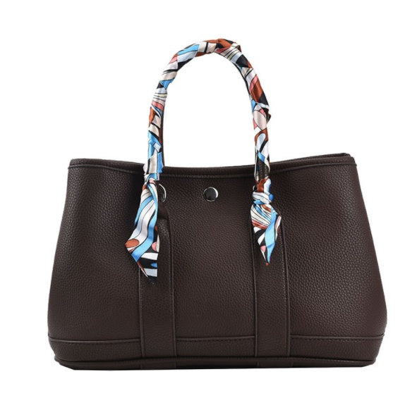 Scarf Tote Hand Bucket Bag