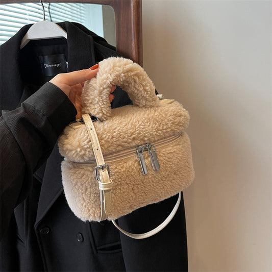Plush Crossbody Bag