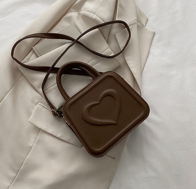 Crossbody Heart Bag