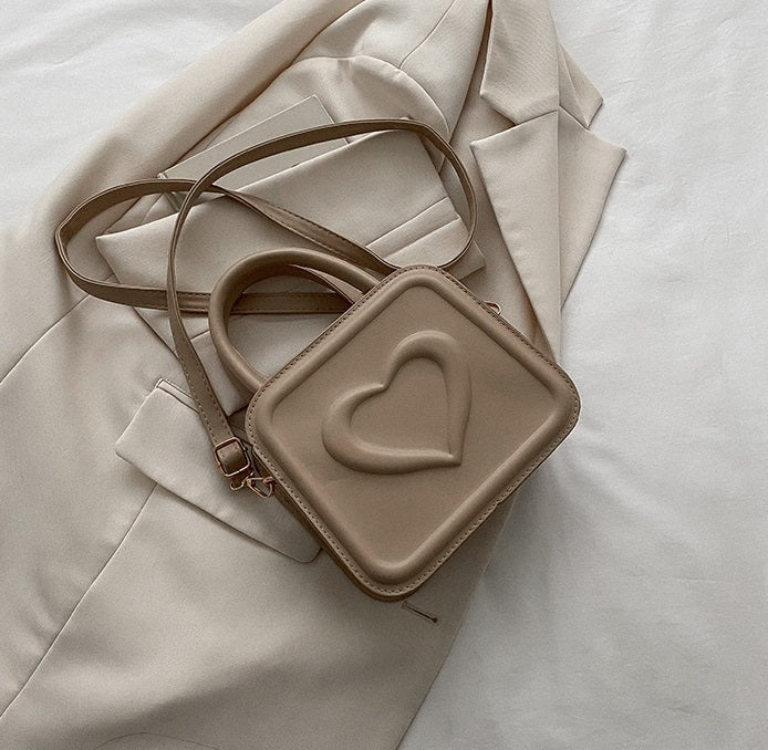 Crossbody Heart Bag