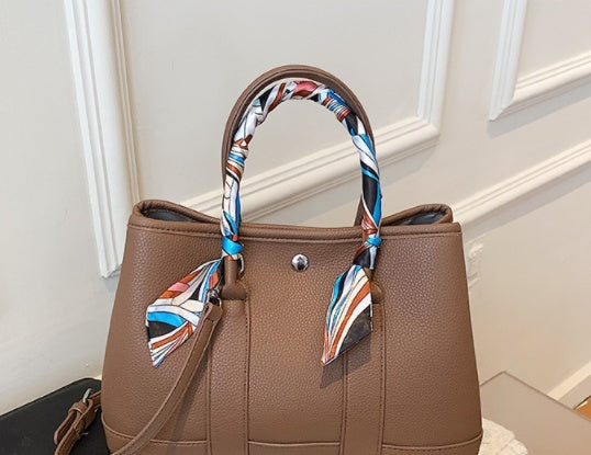 Scarf Tote Hand Bucket Bag