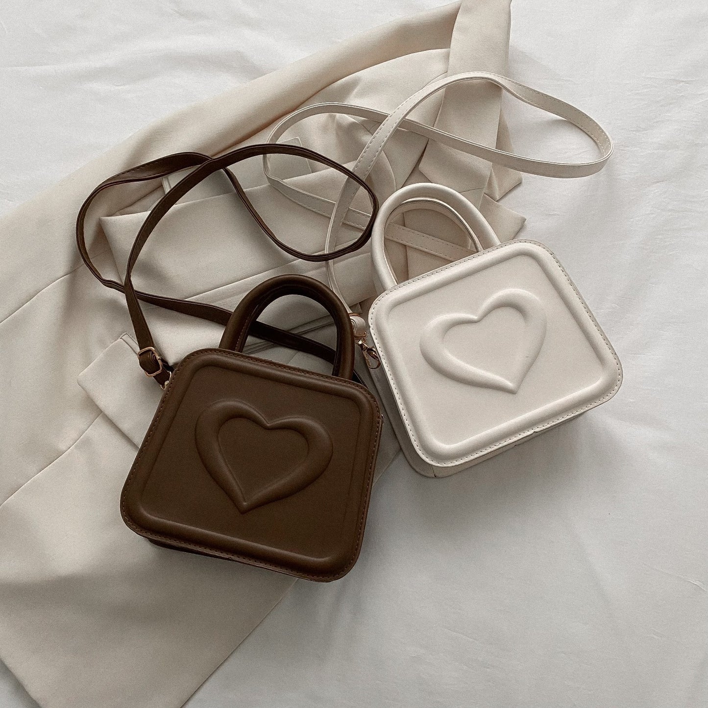 Crossbody Heart Bag