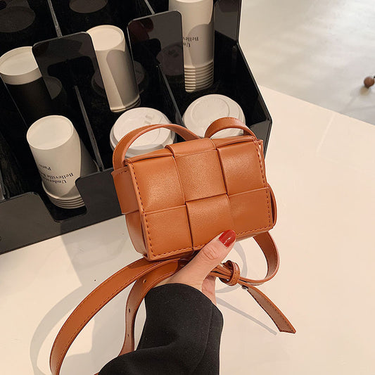 Woven Small Shoulder Bag