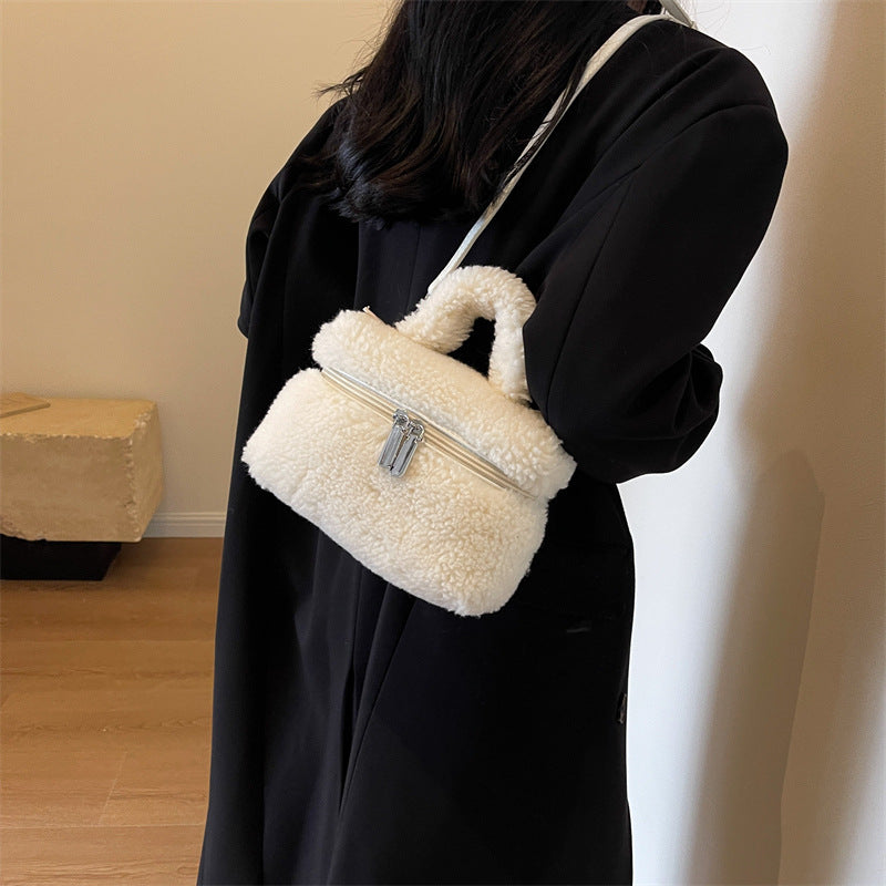 Plush Crossbody Bag