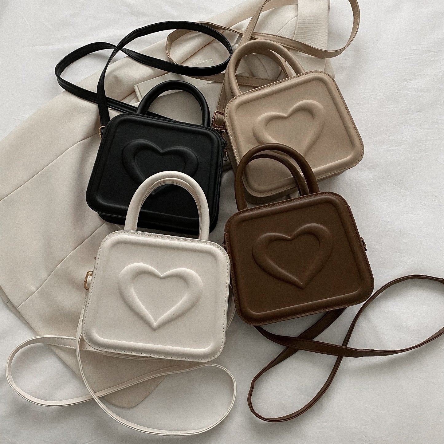 Crossbody Heart Bag