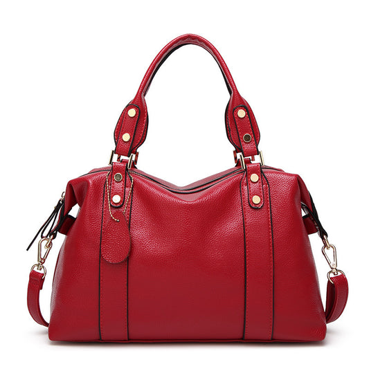 Vegan Leather Shoulder Bag